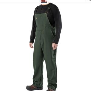 Big Bill Wool Bib Overalls Men’s Size M 32 Green 194 Cut 84338 New With Tag